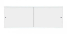 Экран для ванны 1,48м с откидными дверцами белый 148х56-60 Новосибирск