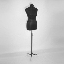 Манекен портной женский размер 46-48 хром