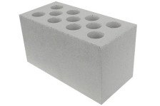 Камень силикатный  рядовой пустотелый М-125