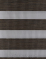 Штора мини День-ночь СРШ-01МК-4305 52(48)х160 шоколад