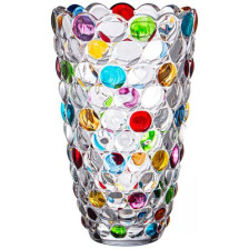 Ваза 15.2х15,2х23,8 см Bubbles colored 695-050