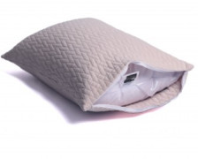 Наволочка декоративная микрофибра 40х40 Релакс Теплый песок Бел-Поль