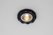 Светильник галогенный MR16 CRYSTAL 50 BLACK черный