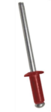 Заклепка 3,2х8 RAL 3011 вишня 50шт