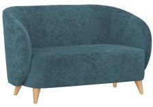 Диван Рикко SENSEY MINERAIL BLUE/бесцветный лак (кат2)