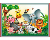 Ковер GISSAR 503PA-11 1,2х1,7м