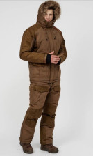 Костюм утеплённый HUNTER PRO -45С твил, коричневый, размер 48-50/170-176 TRITONGEAR