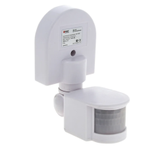 Датчик движения  MS-16C (ДД) 1200Вт 180 град 12м IP44 PROxima dd-ms-16C