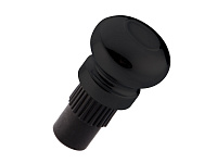 Заглушка к рейлингу ретро d 16 черный матовый RAT-15 BL