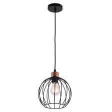 Люстра IM MD 0229-1-P BK H1000 D200 1х60W E27