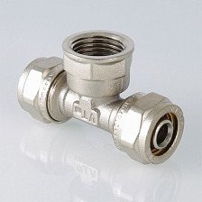 Тройник 20х3/4"х20 ц/г/ц VALTEC VTm.332.N.200520