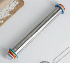 Скалка с ограничителем 43х5,5 см 3863485