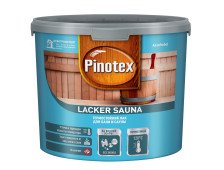Лак LACKER SAUNA 20 полуматовый (2,7л) Pinotex 