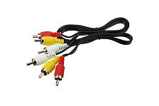 Шнур стерео 3,5мм 4С-3RCA 1,5м (17-4412-4)