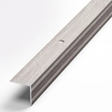 Порог Лука ПУ05 угол 1,8 м ясень белый (106) 20х20 мм