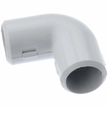 Угол разъемный Г-образный d25мм Рувинил У01225