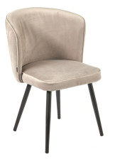 Стул "Моне" VIVALDI 04 (бежевый)/черный