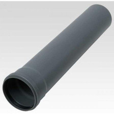 Труба ПП канализационная раструбная D 50x1,8x750 ПОЛИТЭК