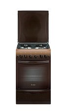 Плита газовая Гефест 5100-02 0001 (50x58,5x85см)(цвет:коричневый, варочная поверхность-эмаль)