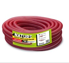 Шланг спирально-витой 1,1/4"х30м красный NATURE.