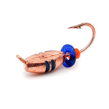 Мормышка вольфрамовая Wormix37 Клопик с рисками (гальваника) d-2,5 0,2гр (5203) цвет медь