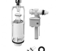 Арматура для унитаза IDDIS боковой подвод хром F012400-05