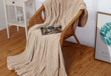 Плед велсофт Carre 180x200 Cleo 001-CR