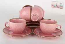 Набор чайный 12 предметов 220 мл Розовый вальс 76220012