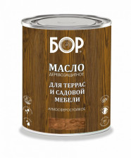 Масло для террас и садовой мебели БОР бесцветное (0,64кг) Квил