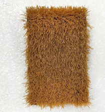 Трава искусственная Деко 20мм 2,0м бежевая с ребром жесткости