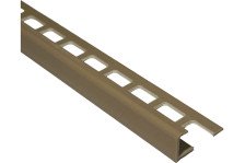 Профиль для плитки 10 мм наружный бежевый 2,5м Д-Пл10-Н