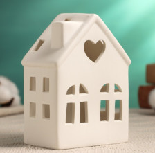 Фигура с подсветкой 9х6х13 см Домик 9949466