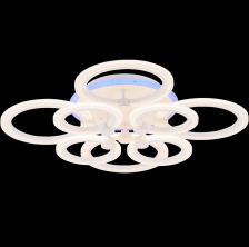 Люстра SR 3009/4+4 WT+RGB D700 x H130 188W 3000-6000K 3.2кг