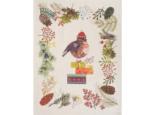 Полотенце полулен рис 1075 цв 1 Зимний праздник new 1 45х60 Орша