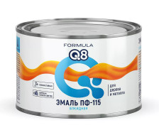 Эмаль ПФ-115 коричневая (0,4кг) Formula Q8
