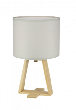 Настольная лампа FAR Wood 1х40W Е14 356х185 мм ,серый