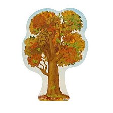 Плакат фигурный Дуб осенний А3 1138495