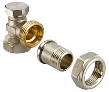 Клапан настроечный угловой 1/2" VALTEC vt.19