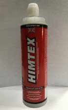 Химический анкер HIMTEX PURE EPOXY PE-500 385мл для тяжелых нагрузок с насадкой 