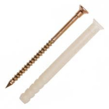 Дюбель+шуруп 6х80 SMX-G нейлон 50шт