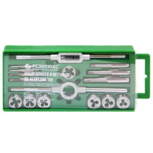 Набор резьбонарезной 16пр в пластиковой коробке РЕЗОЛЮКС 20116 