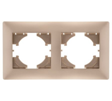 Рамка 2-м С1020-027 шампань