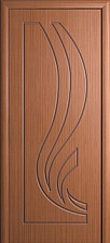 Полотно дверное ДГ600 Лотос шпон орех (Бастион)