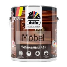 Лак MOBEL мебельный белый (0,9л) DufaRetail