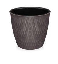 Кашпо Kerama 600х8см 14,2л серо-коричневый