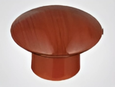 Ручка-кнопка 1101-07 вишня гладкая