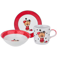 Набор посуды 3 предмета фарфор Lefard 87-269