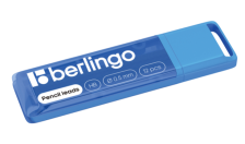 Грифель запасной НВ 0,5 мм 12 шт Berlingo