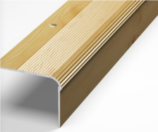 Порог Лука ПУ02 угол 0,9м сосна (081) 54х41,8 мм