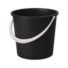 Ведро 10л пл М2057 черный 